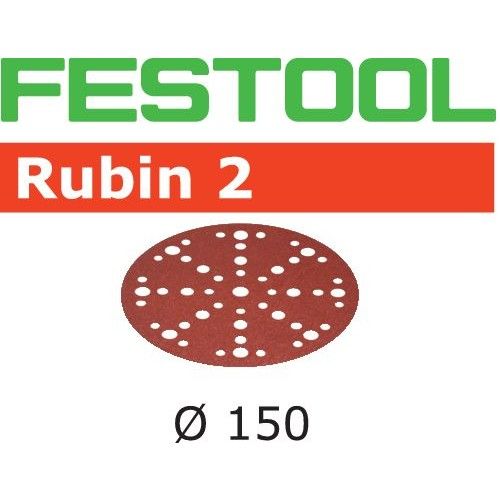 Lihvpaber ekstsentriklihvmasinatele Festool STF 150 mm; 48; P40; RU2; 10 tk