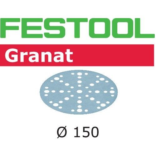 Lihvpaber ekstsentriklihvmasinatele Festool STF 150 mm; 48; P400; GR; 100 tk