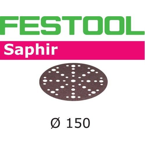 Lihvpaber ekstsentriklihvmasinatele Festool STF 150 mm; 48; P80; SA; 25 tk