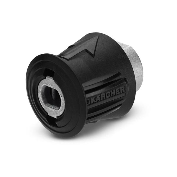 Adapter kõrgsurve vooliku ühendamiseks Karcher 4.470-041.0; Quick Connect - M22