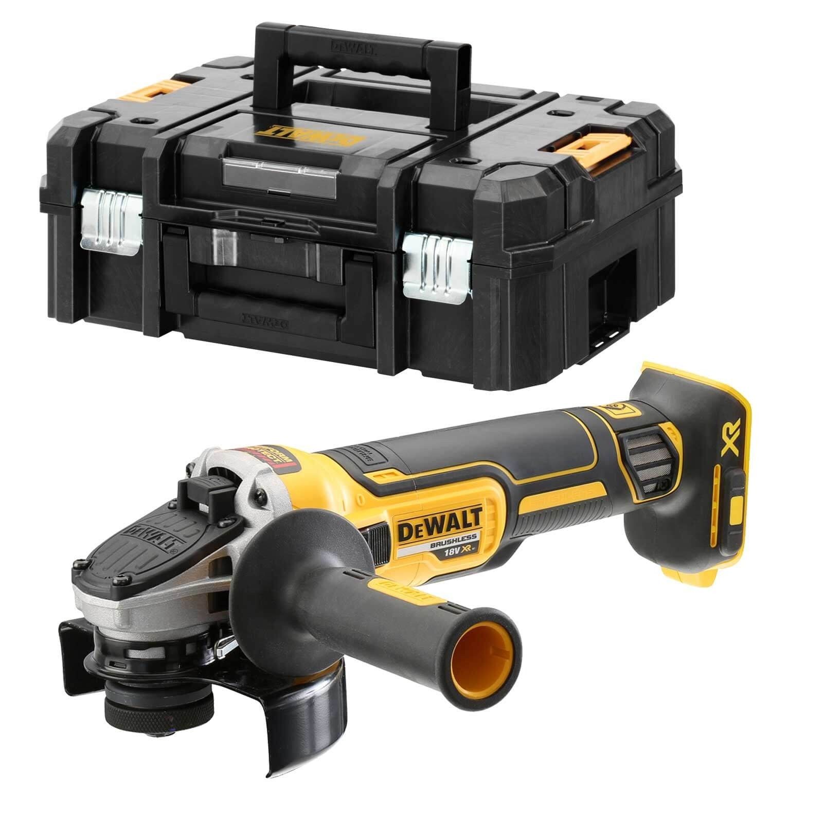 Nurklihvija Dewalt DCG405NT; 18 V (ilma aku ja laadijata)