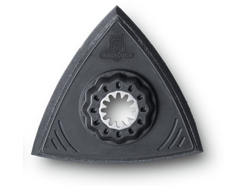 Kolmnurkne kleepuva pinnasega lihvpadi Fein 63806141220; 2 tk