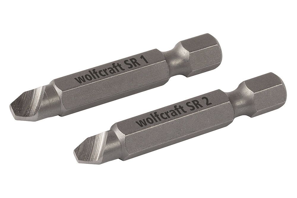 Ekstraktorid kruvidele Wolfcraft 2982000; 2 tk