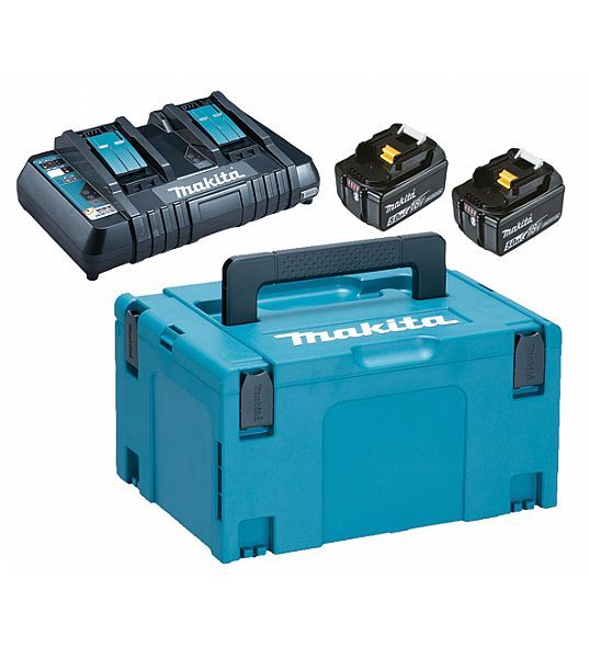 Tarvikute komplekt Makita Powerpack 18V 2 x 5,0 Ah