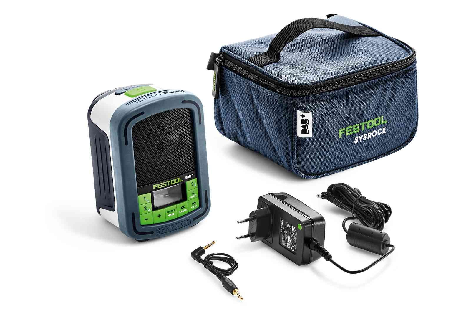 Raadio Festool BR 10 DAB +; 10,8-18 V (ilma aku ja laadijata)