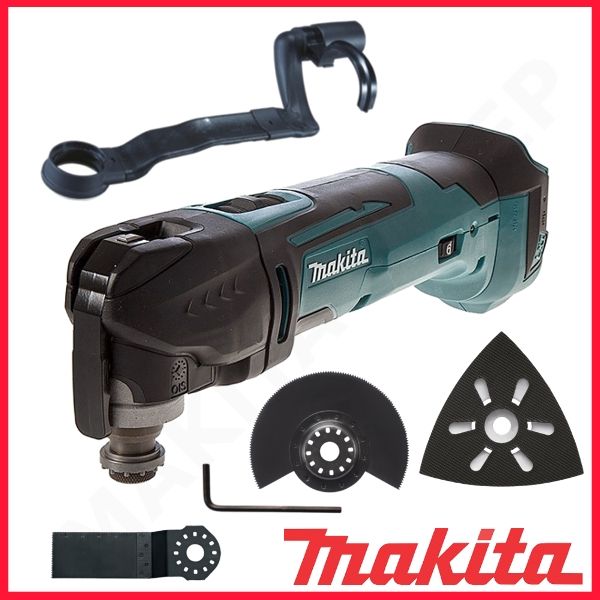Universaalne tööriist Makita DTM51ZX1; 18 V (ilma aku ja laadijata) + Tarvikud