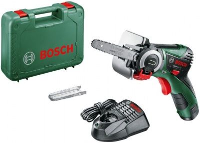 Kettsaag Bosch EasyCut 12; 12 V; 1x2,5 Ah aku; lati pikkus 6,5 cm