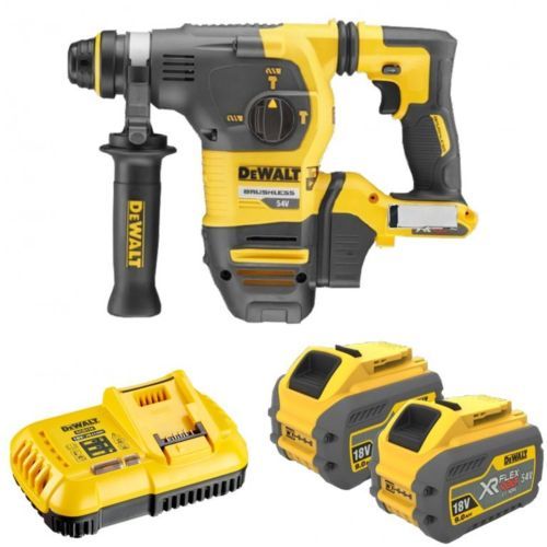 Puurvasar DeWalt DCH333X2-QW; 3,5 J; SDS-plus; 54 V; 2x9,0 Ah aku