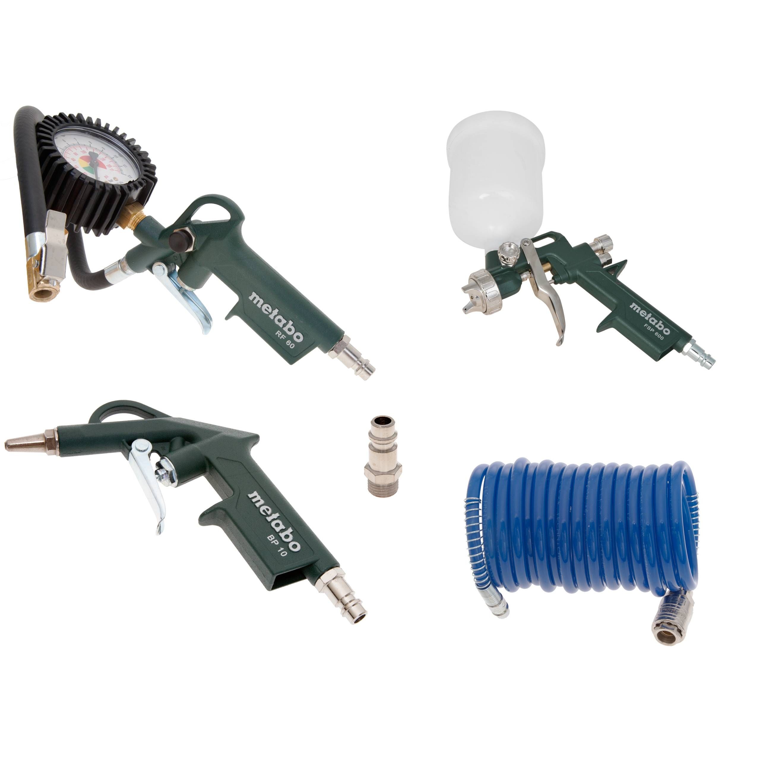 Suruõhu tööriistakomplekt värvimiseks ja puhumiseks Metabo LPZ 4 Set