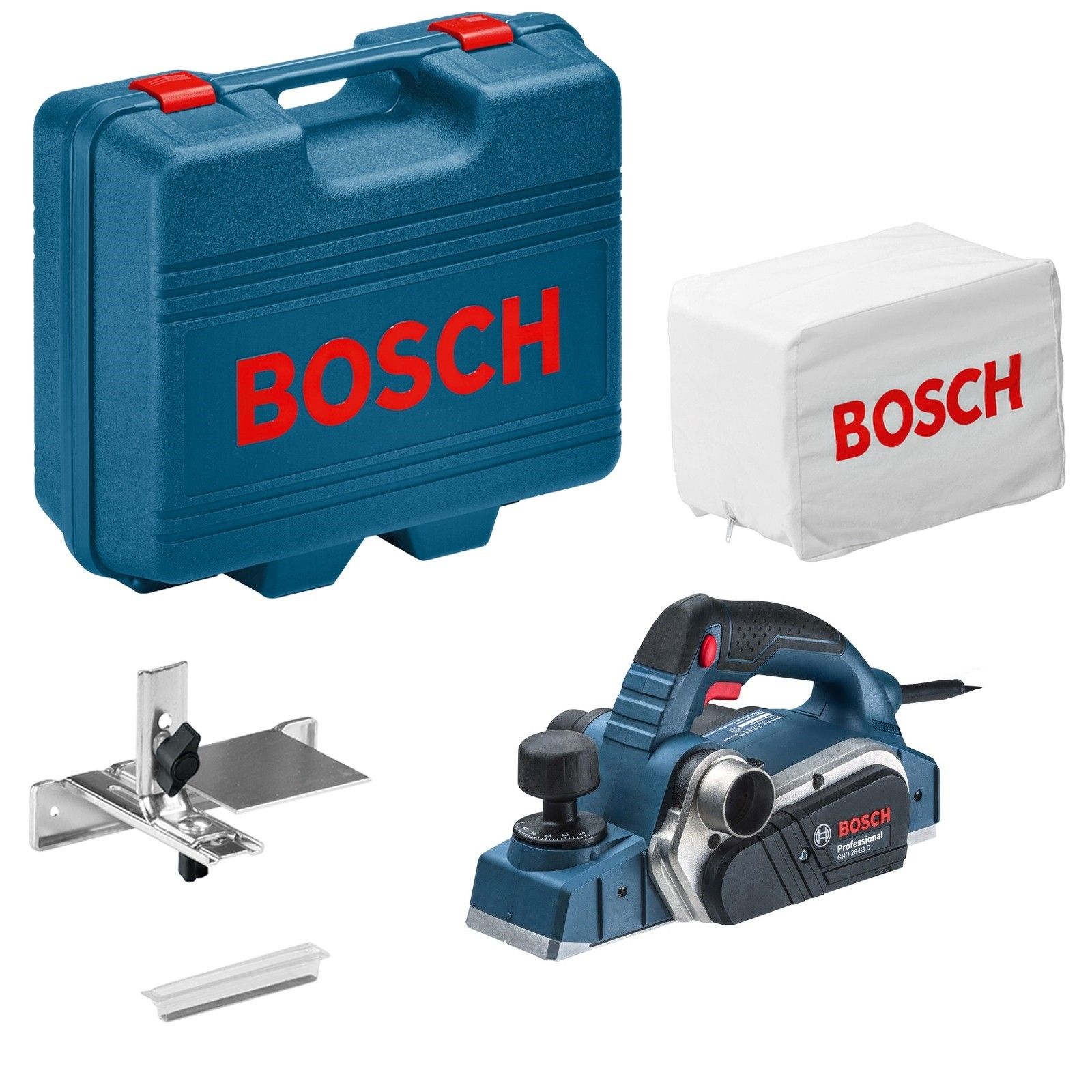Elektrihöövel Bosch GHO 26-82 D + Kandekohver