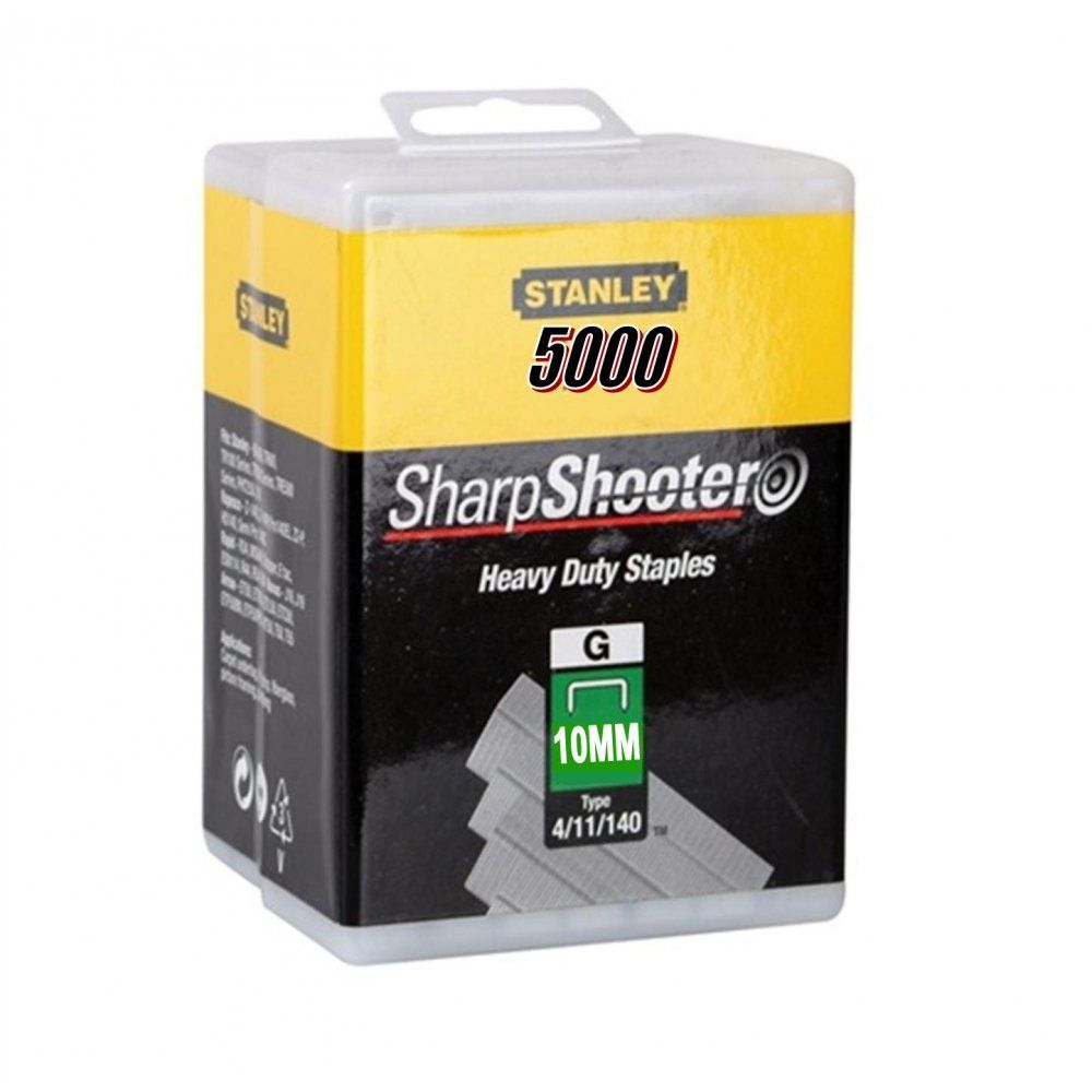 Klambrid Stanley 1-TRA706-5T; 10 mm; 5000 tk.; tüüp 4/11/140; tsingitud