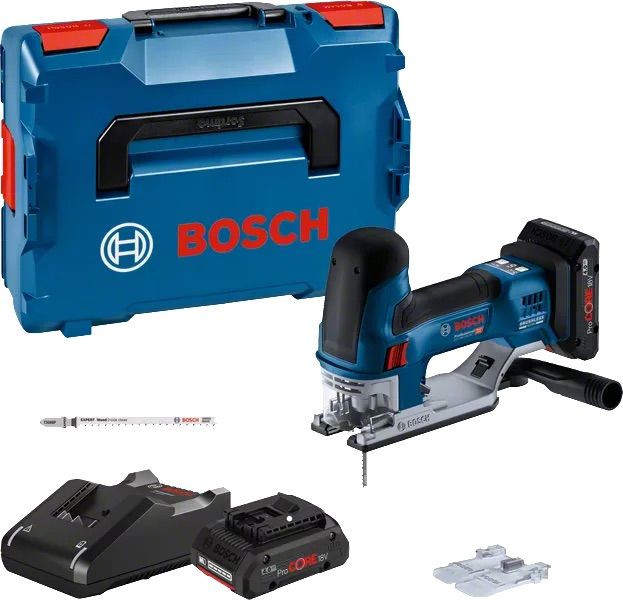 Akutikksaag Bosch GST 18V-155 SC; 18 V; 2x4,0 Ah aku