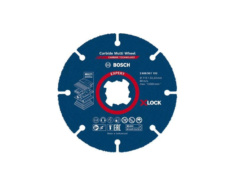Lõikeketas Bosch 2608901192; 115x22,23 mm; X-Lock