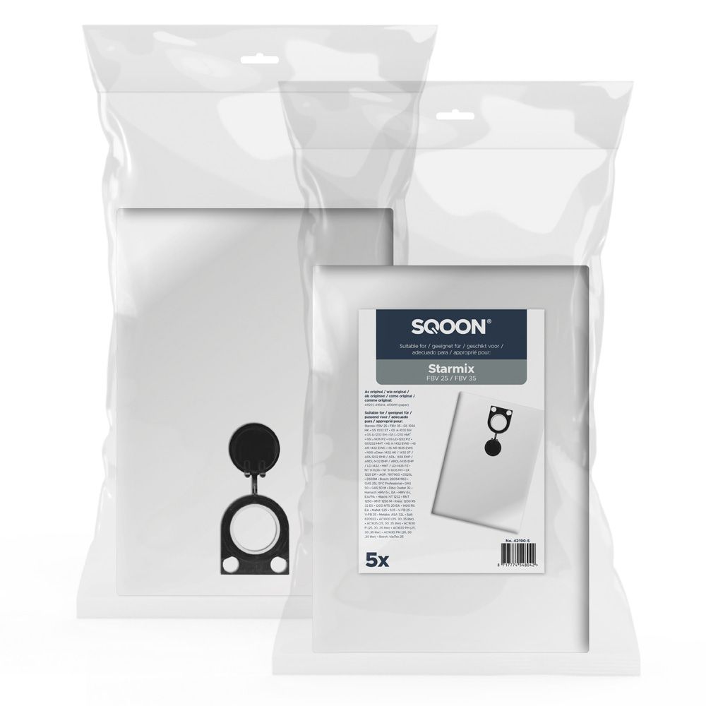 Riidest tolmukott SQOON 42190-5; Starmix FBV 25/35; 5 tk