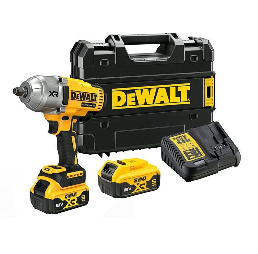 Löökmutrikeeraja DeWalt DCF900P2T-QW; 18 V; 2x5,0 Ah aku