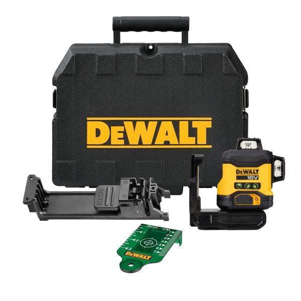 Ristjoonlaser DeWalt DCLE34031N-XJ; 18 V (ilma aku ja laadijata)