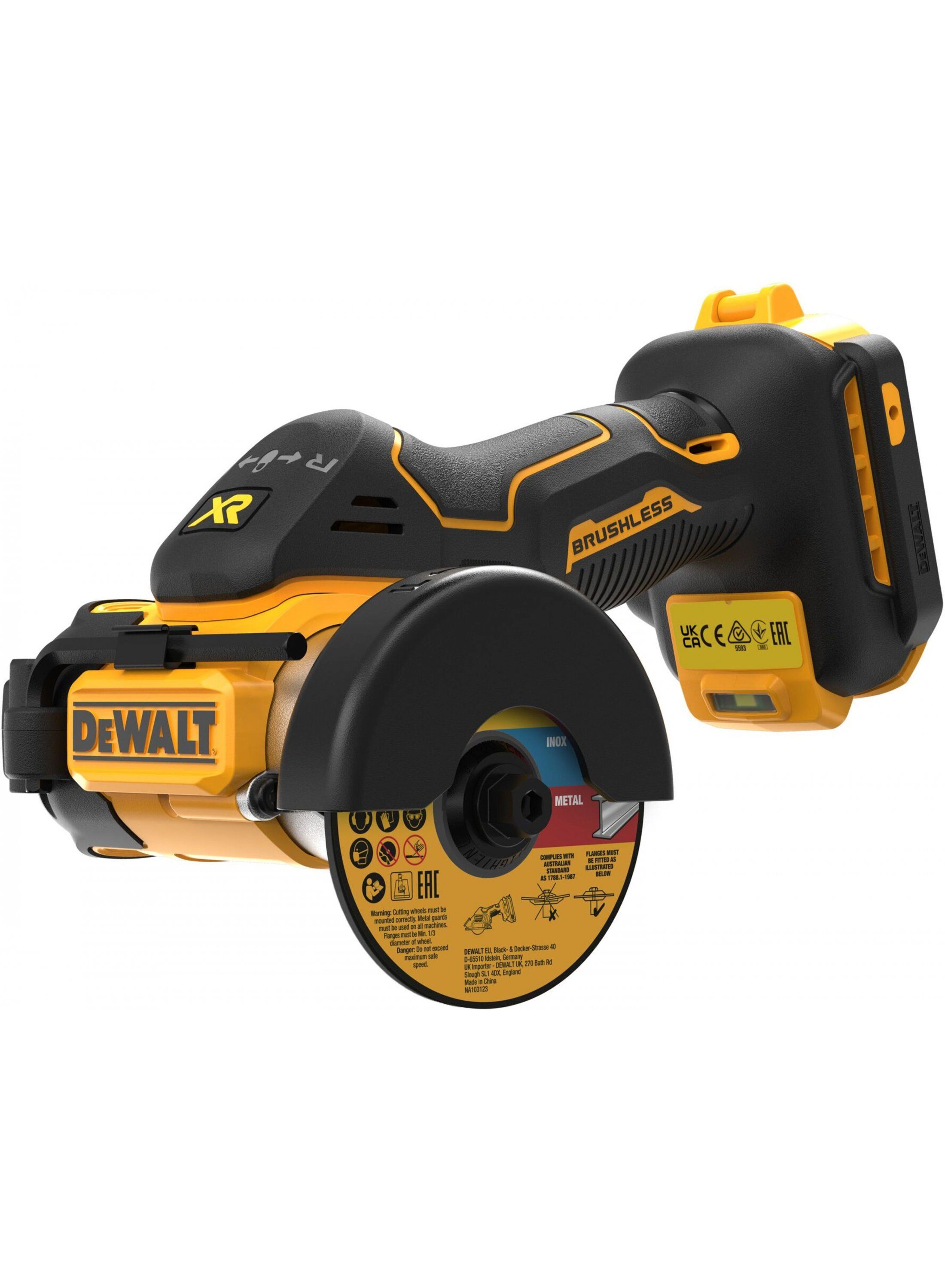 Akunurklihvija DeWalt DCS438N-XJ; 18 V (ilma aku ja laadijata)