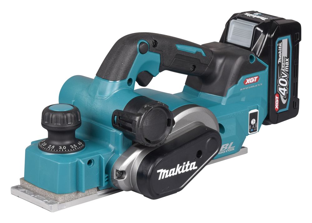 Akuhöövel Makita KP001GM202; 40 V; 2x4,0 Ah aku