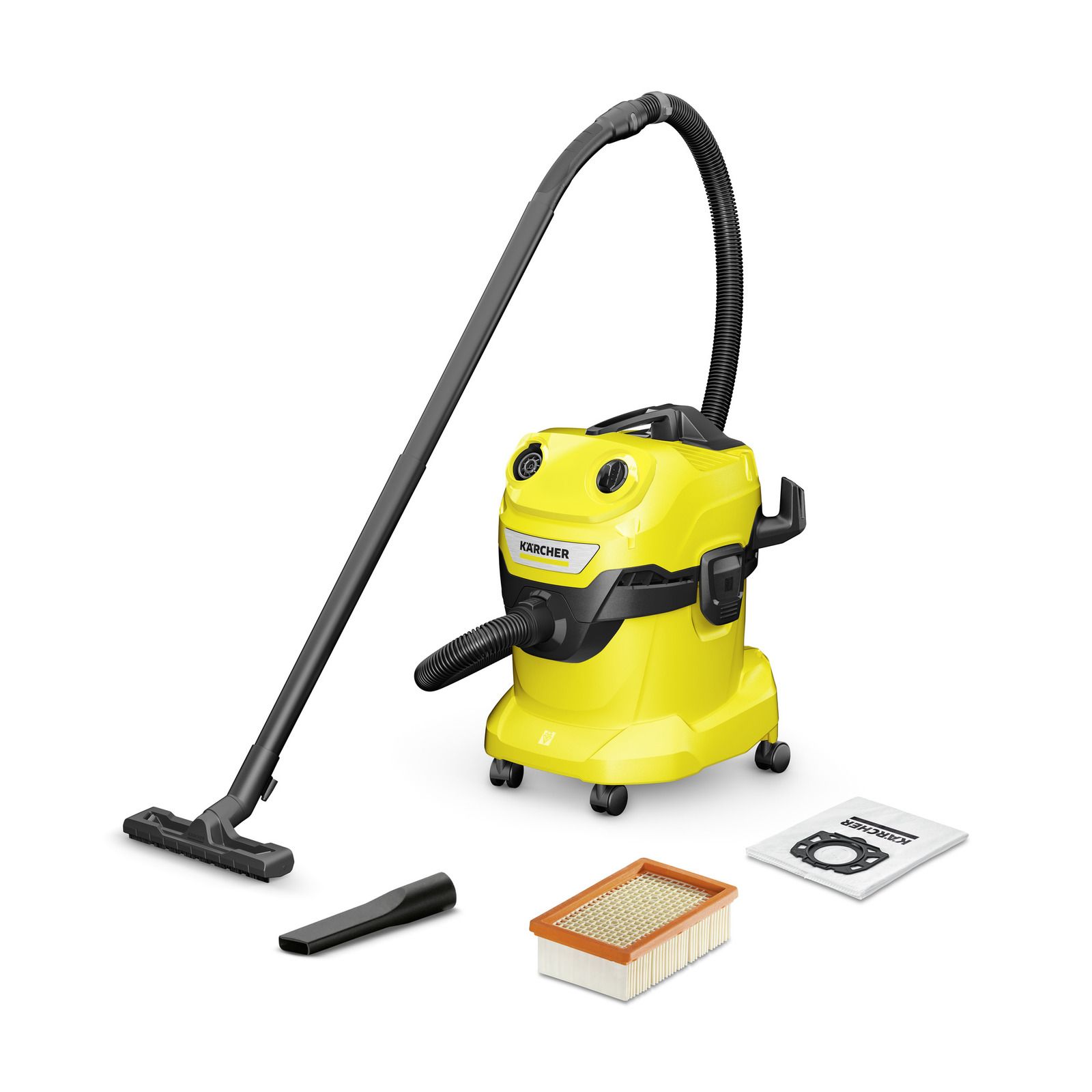 Tolmuimeja kuiv- ja märgpuhastamiseks Karcher WD 4 V-20/5/22; 1000 W