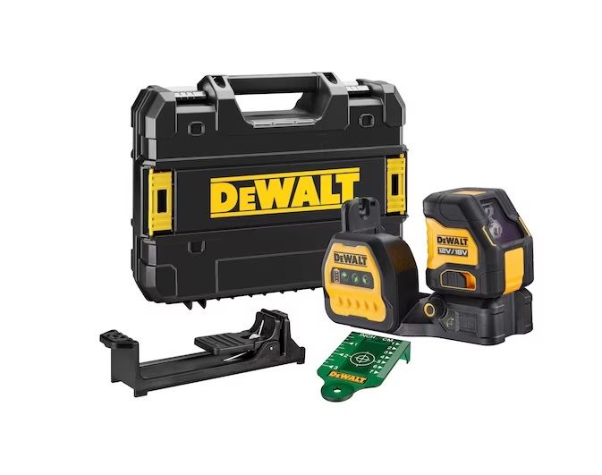 Ristjoonlaser DeWalt DCE088NG18-XJ; 12/18 V (ilma aku ja laadijata)