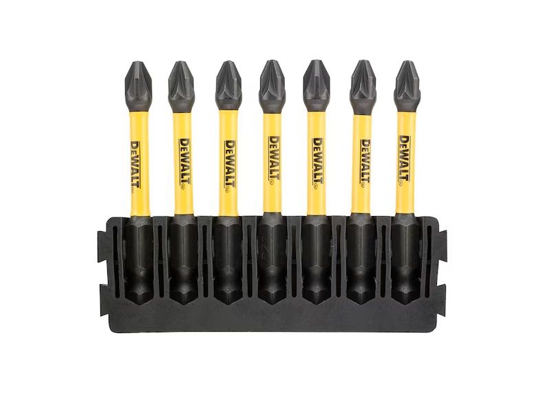 Kruviotsikute komplekt DeWalt DT70821-QZ; PZ2; 57 mm; 7 tk