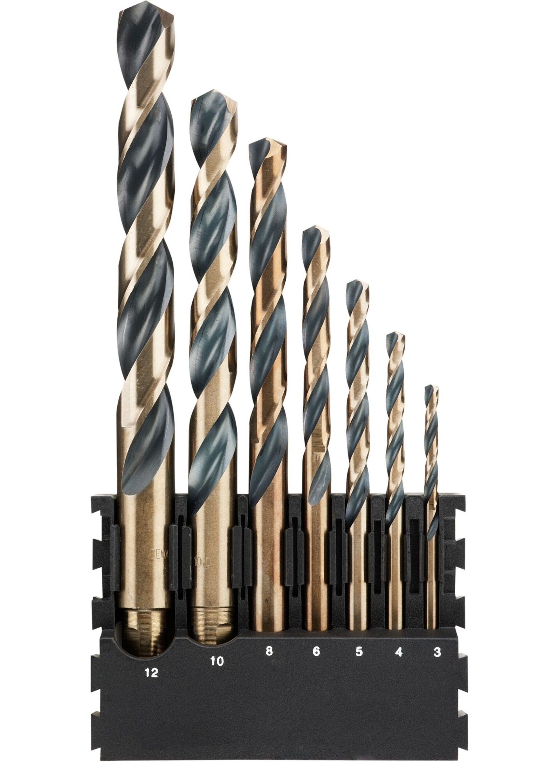 Puuride komplekt DeWalt DT70829-QZ; 3-12 mm; 7 tk