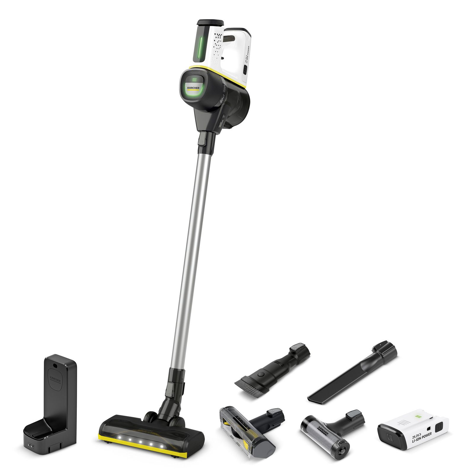 Juhtmevaba tolmuimeja Karcher VC 7 Signature Line; 25,2 V; 2x2,5 Ah aku