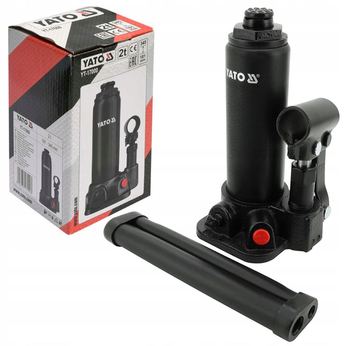 Hüdrauliline tõstuk Yato YT-17000; 2000 kg