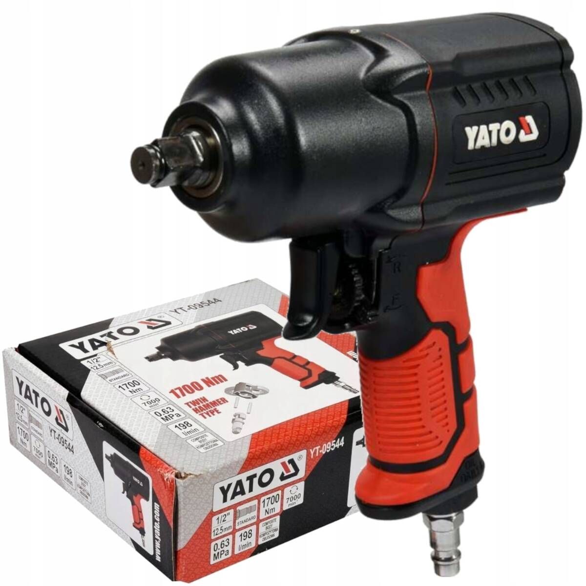 Pneumaatiline löökmutrikeeraja Yato YT-09544