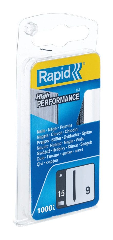 Naelad Rapid 40109538; 15 mm; 1000 tk.; tüüp 9