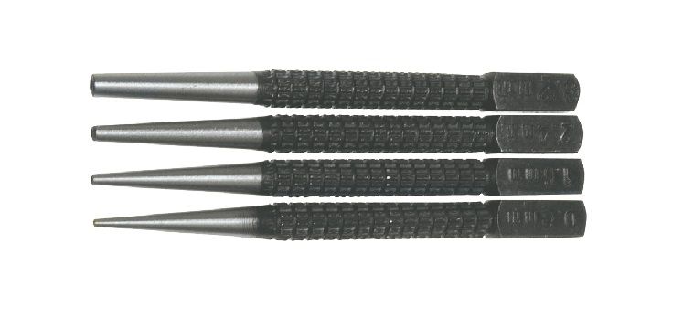 Meislite komplekt Topex 03A440; 0,8-3,2 mm; 4 tk; küünte jaoks