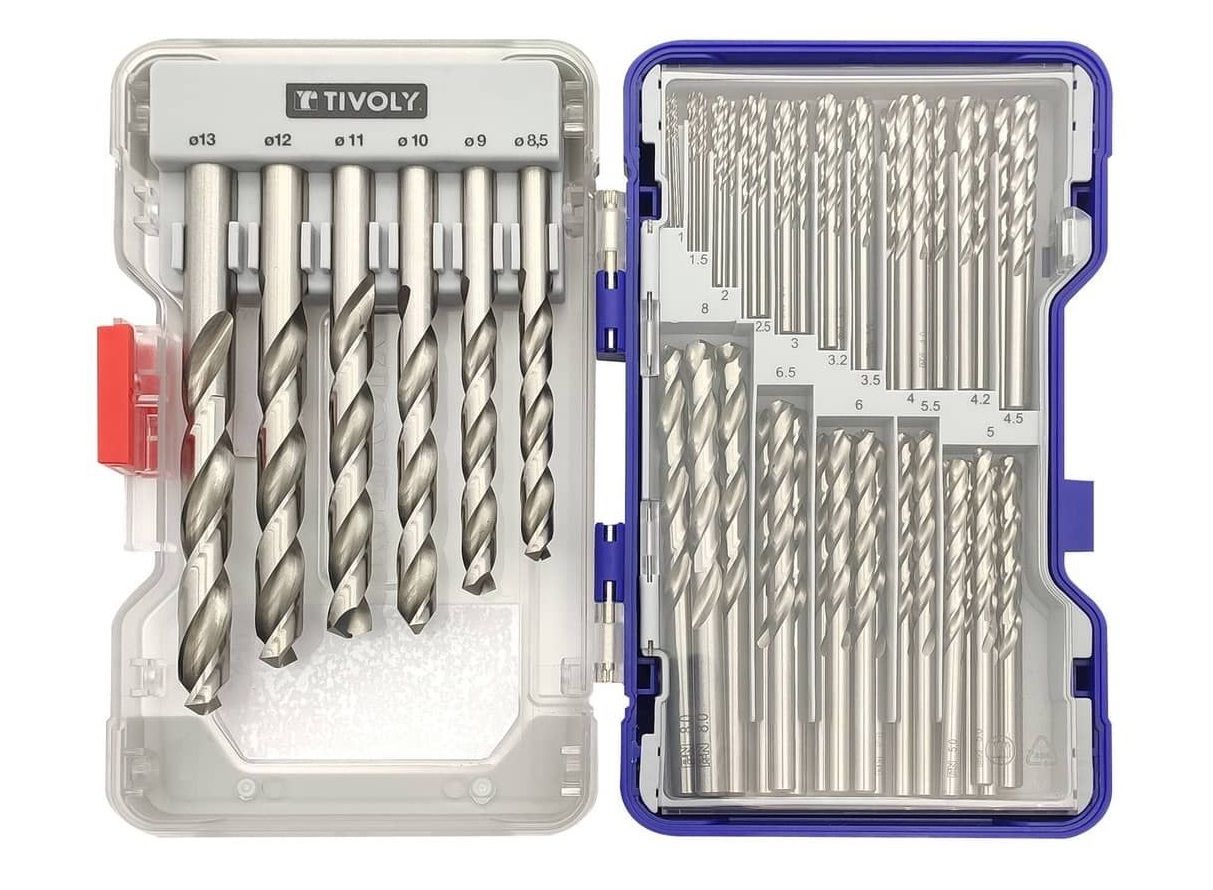 Metallipuuride komplekt Tivoly 11452070003; 1-13 mm; 100 tk