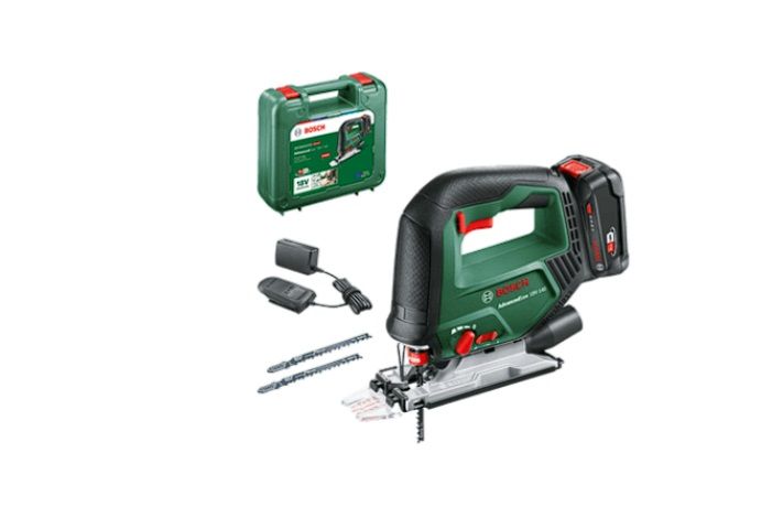 Akutikksaag Bosch AdvancedSaw 18V-140; 18 V; 1x2,0 Ah aku