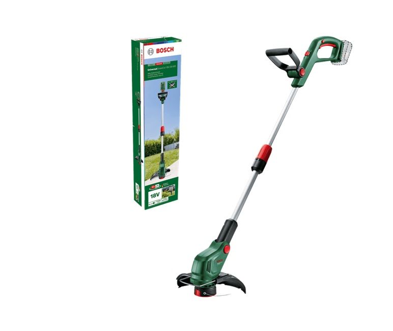 Murutrimmer Bosch UniversalGrassCut 18V-26-500; 18 V (ilma aku ja laadijata)