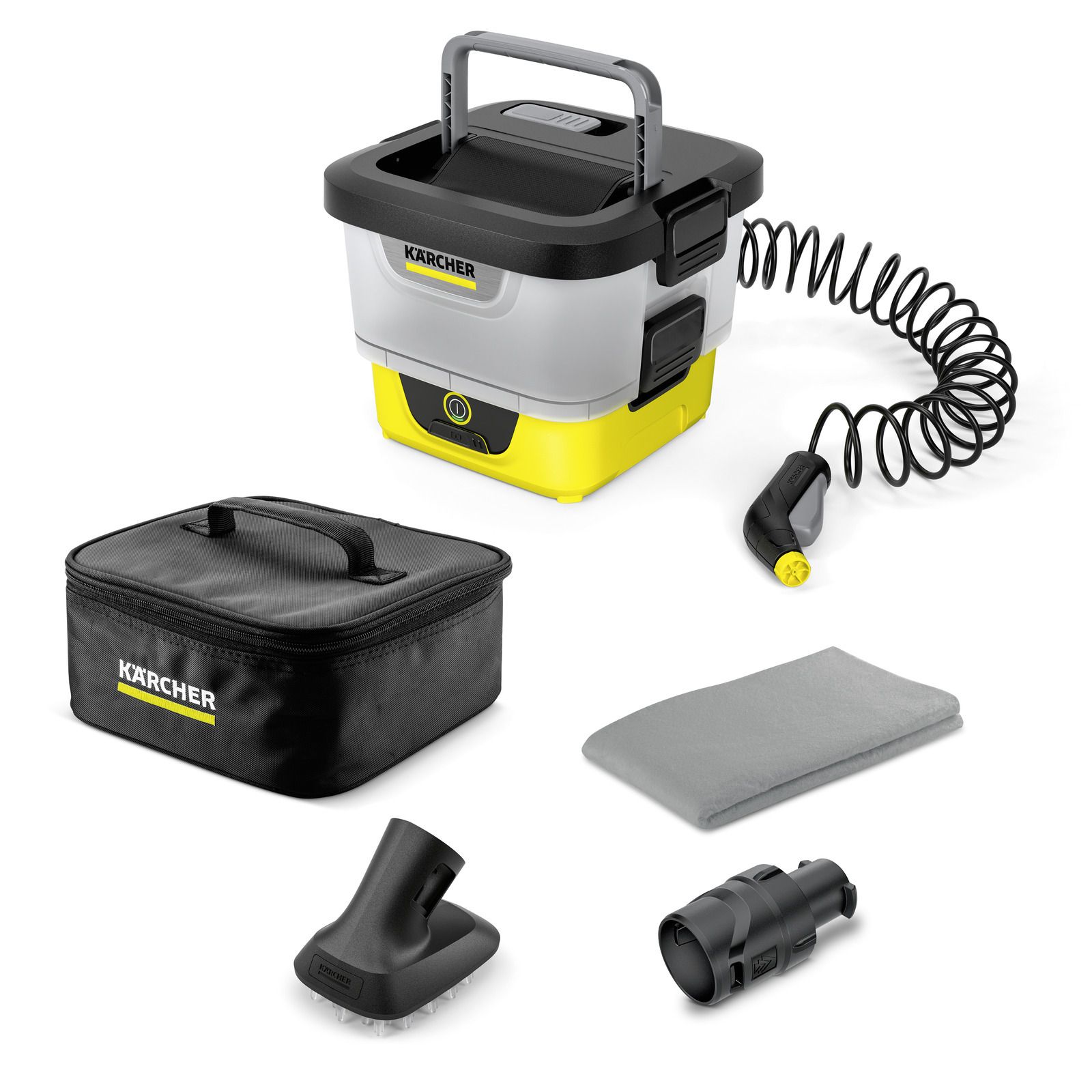 Kaasaskantav madalsurvepesur Karcher OC 4 + Pet Kit