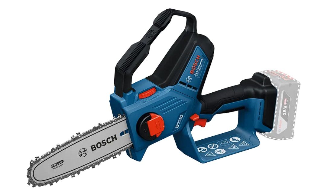 Oksa pügamise mootorsaag Bosch GKE 18V-20 Professional; 18 V; 20 cm juhtplaat (ilma aku ja laadijata)