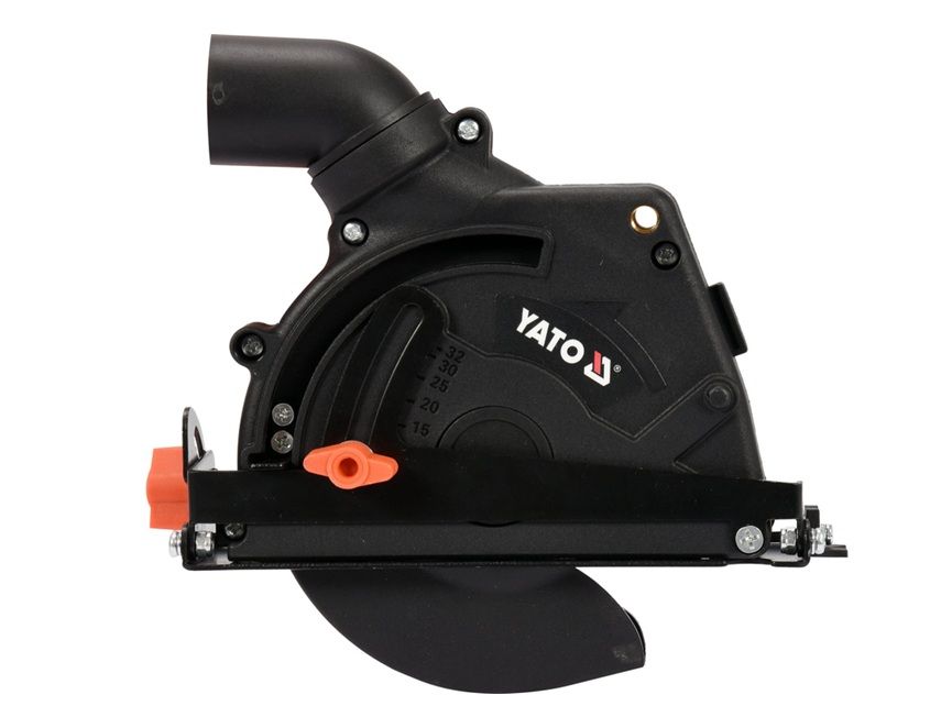 Harjastega tolmueemaldus tarvik Yato YT-82986; 125 mm