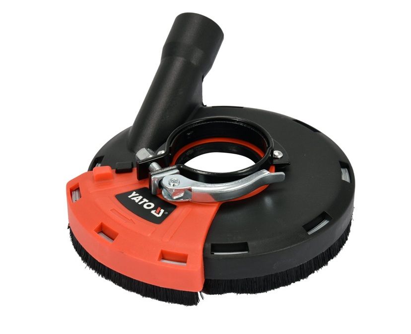 Harjastega tolmueemaldus tarvik Yato YT-82994; 125 mm