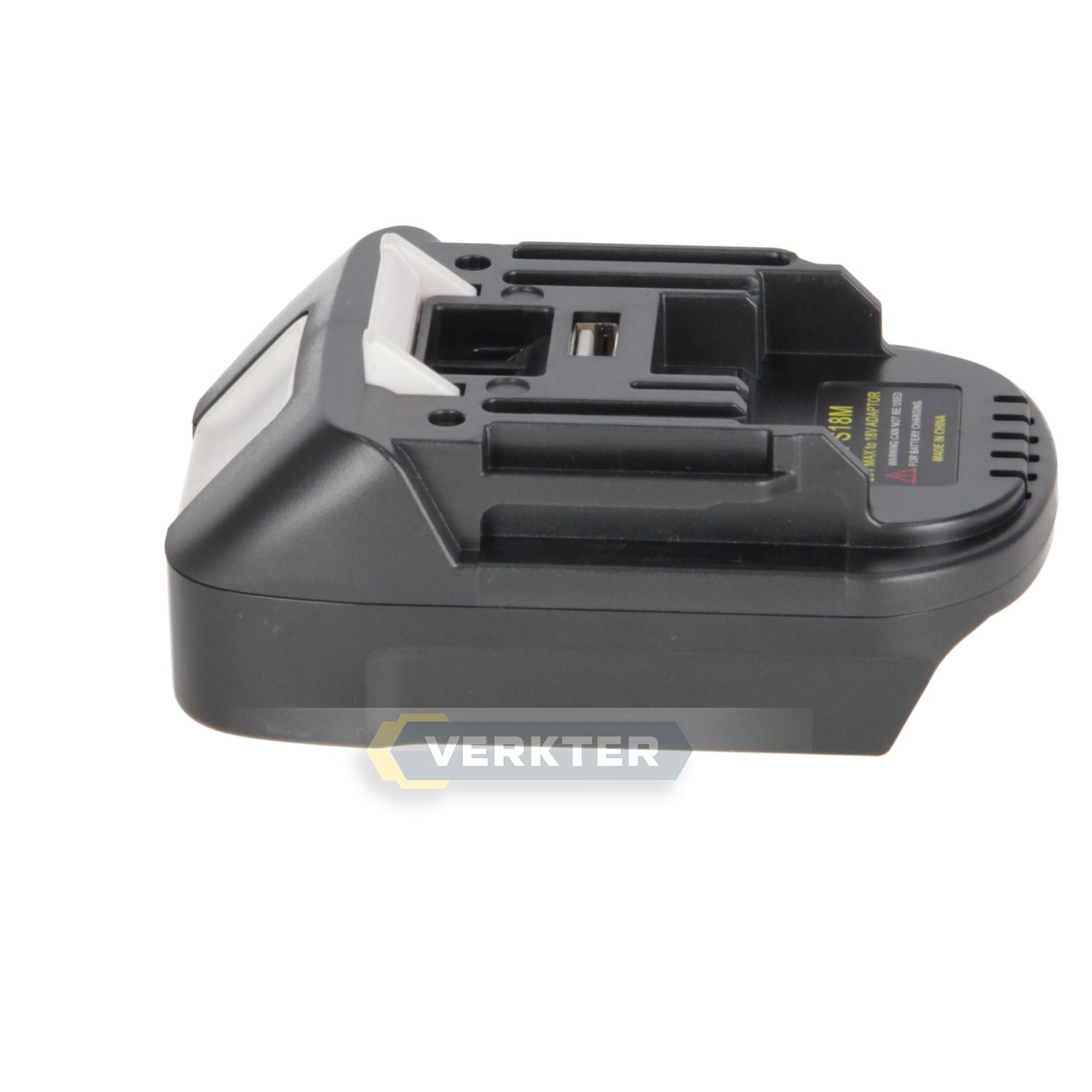 Aku adapter Ahlio; Black & Decker/Stanley → Makita; sobib ainult 18 V jaoks