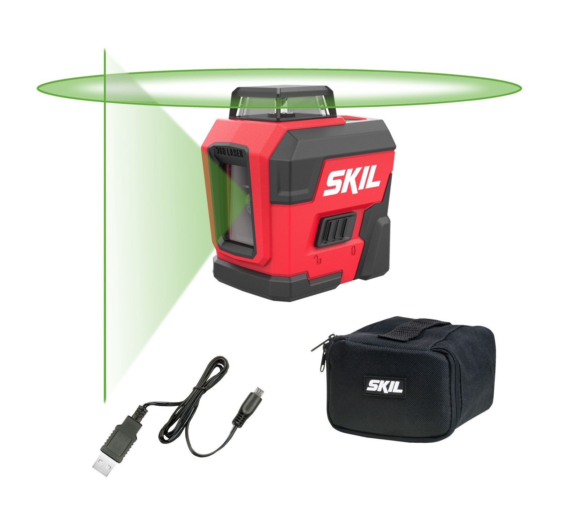 Ristjoonlaser Skil 1961 DA; 3,7 V; 1x2,0 Ah aku