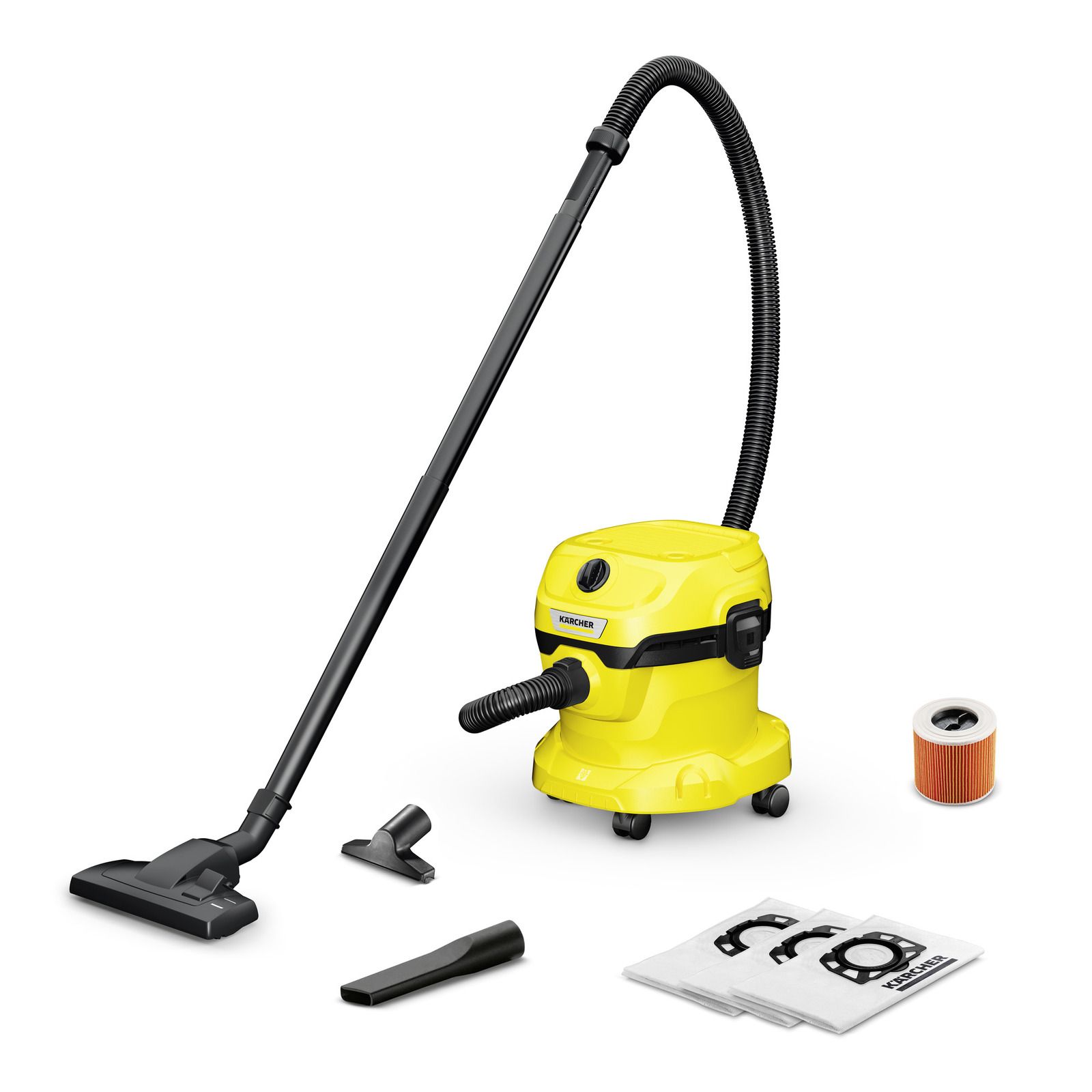 Tolmuimeja kuiv- ja märgpuhastamiseks Karcher WD 2 Plus V-12/6/18/C Home
