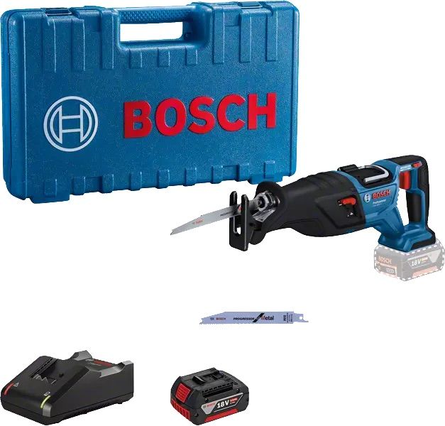Akuotssaag Bosch GSA 185-LI; 18 V; 1x5,0 Ah aku
