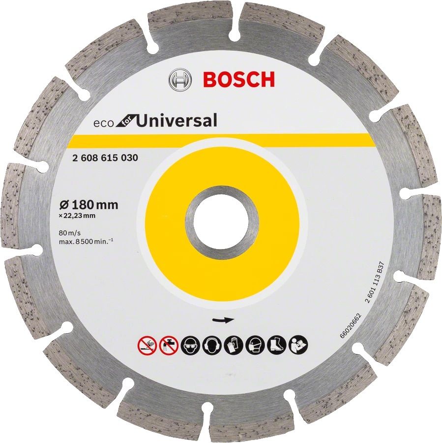 Teemantlõikeketas Bosch 2608615030; 180 mm