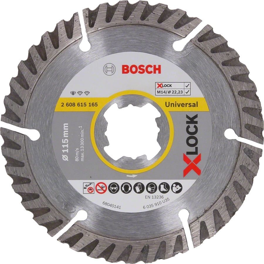 Teemantlõikeketas Bosch 2608615246; 115 mm; 2 tk