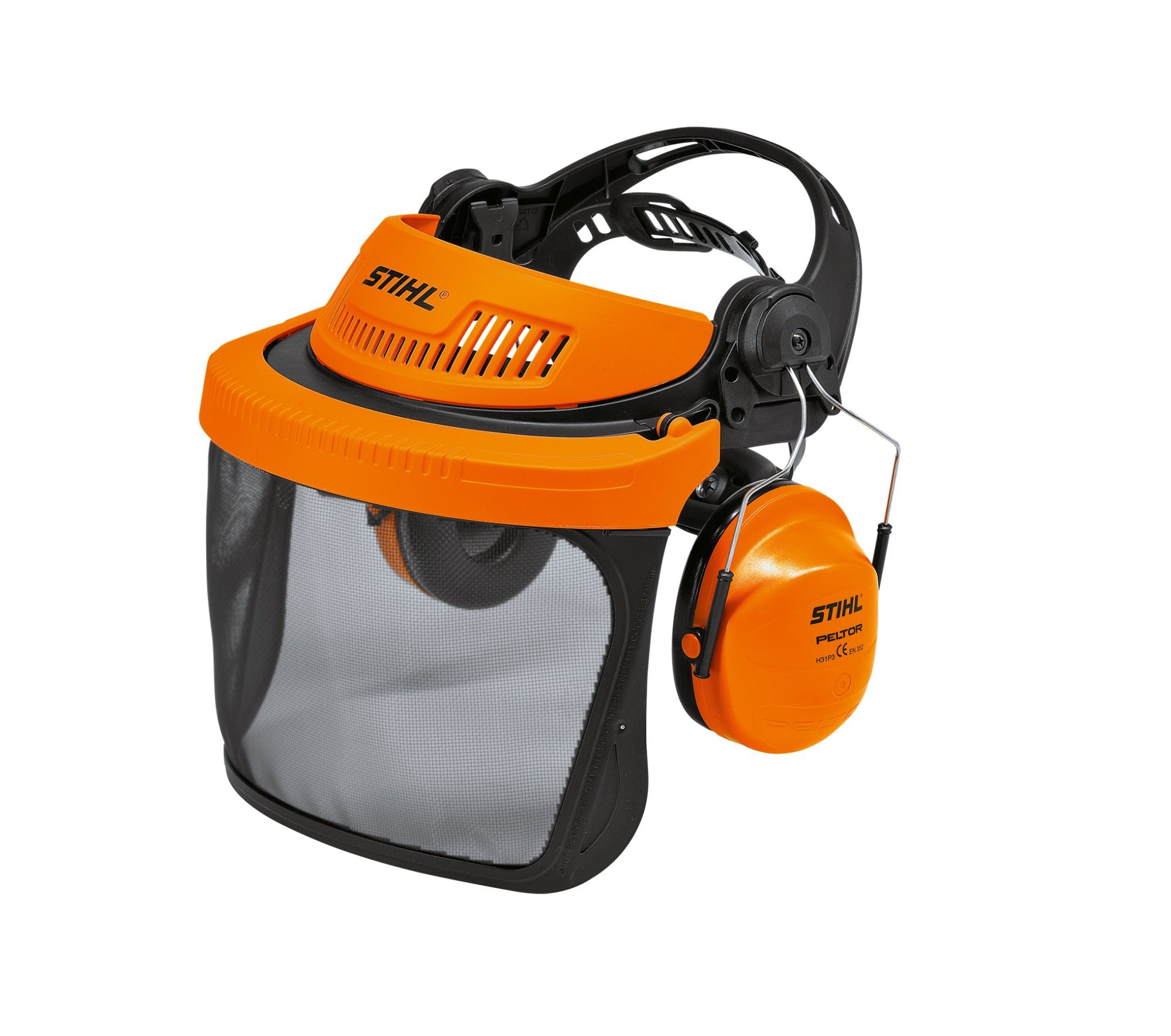 Turvavõrk koos kuulmiskaitsmega Stihl Advance GPA 28