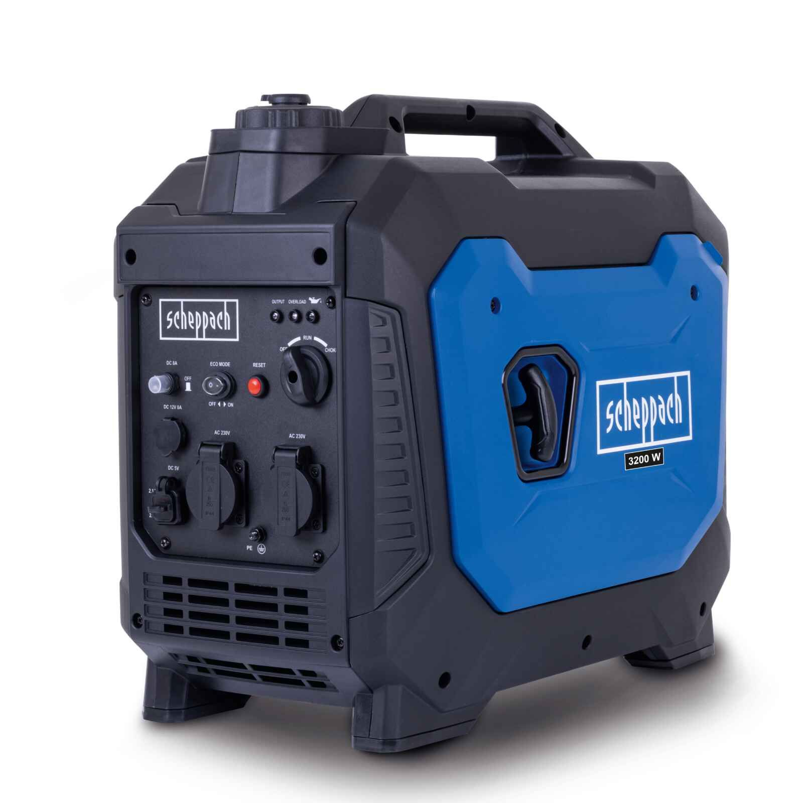 Inverteri generaator Scheppach SG3500i; 3,5 kW; bensiinimootoriga