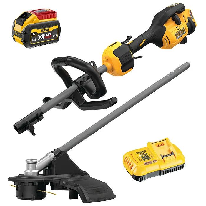 Multifunktsionaalne aiatööriist DeWalt DCMAS5713X1-QW; 54 V; 1x9,0 Ah aku