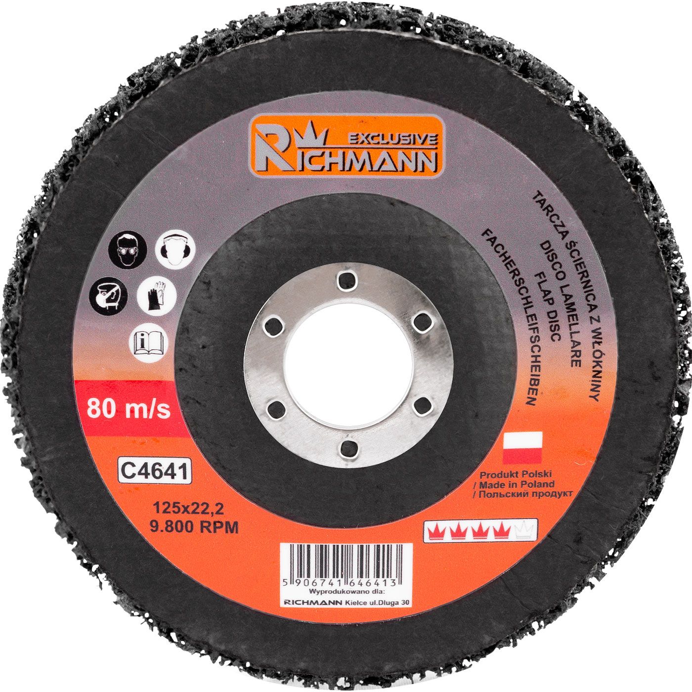 Viltketas puhastamiseks Richmann C4641; 125 mm