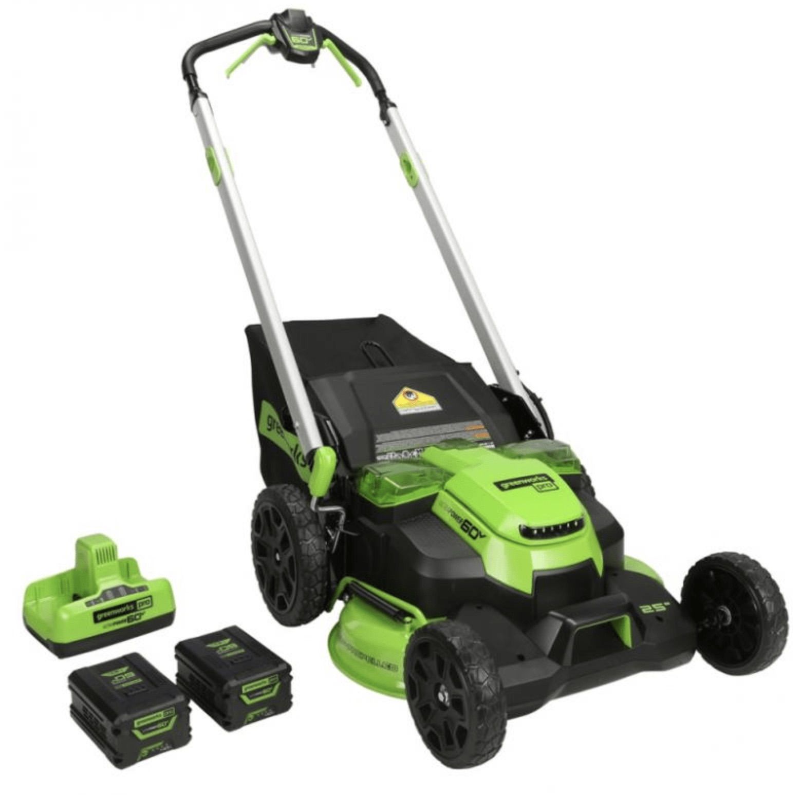 Juhtmevaba muruniiduk Iseliikuv Greenworks GD60LM61K4X; 60 V; 2x4,0 Ah aku