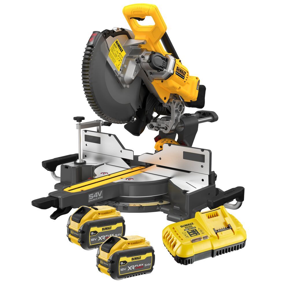 Järkamissaag DeWalt DCS781X2-QW; 54 V; 2x9,0 Ah aku